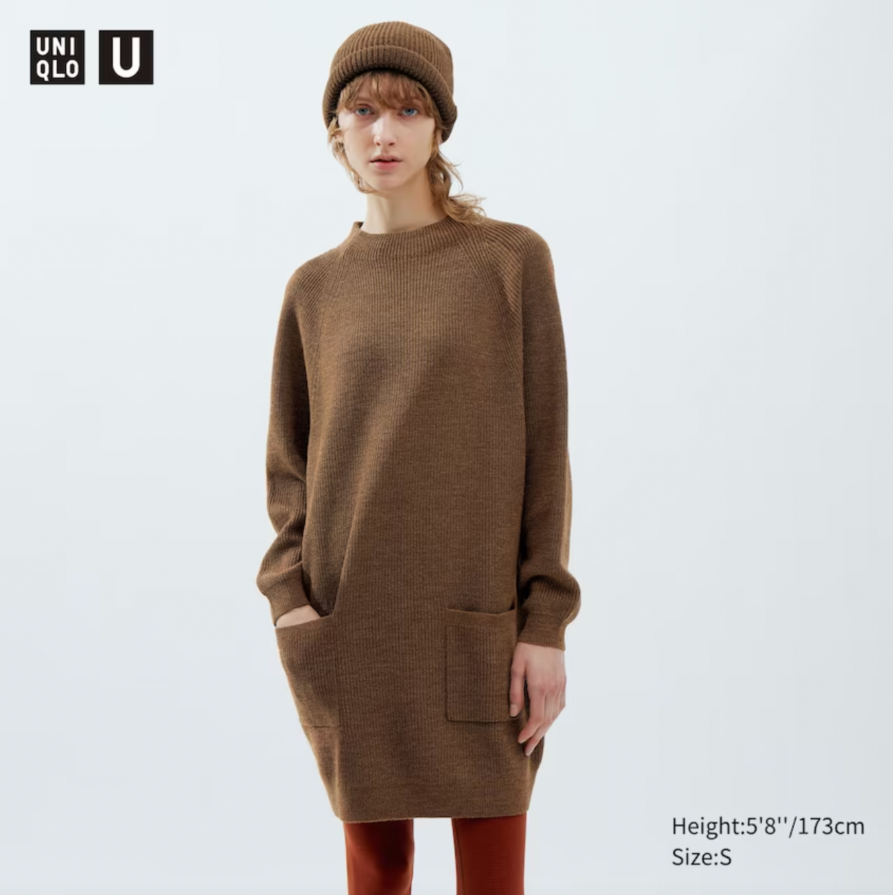 Sweater online dress uniqlo