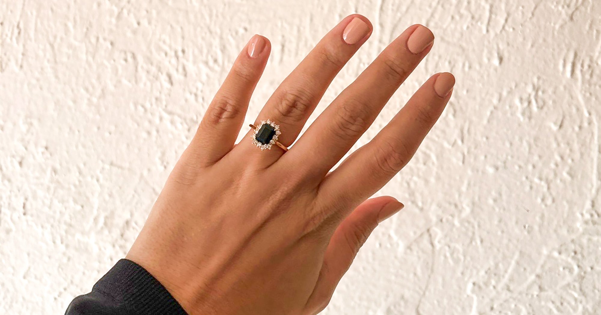 My Black Engagement Ring Embodies My Style As Much As My Love Story