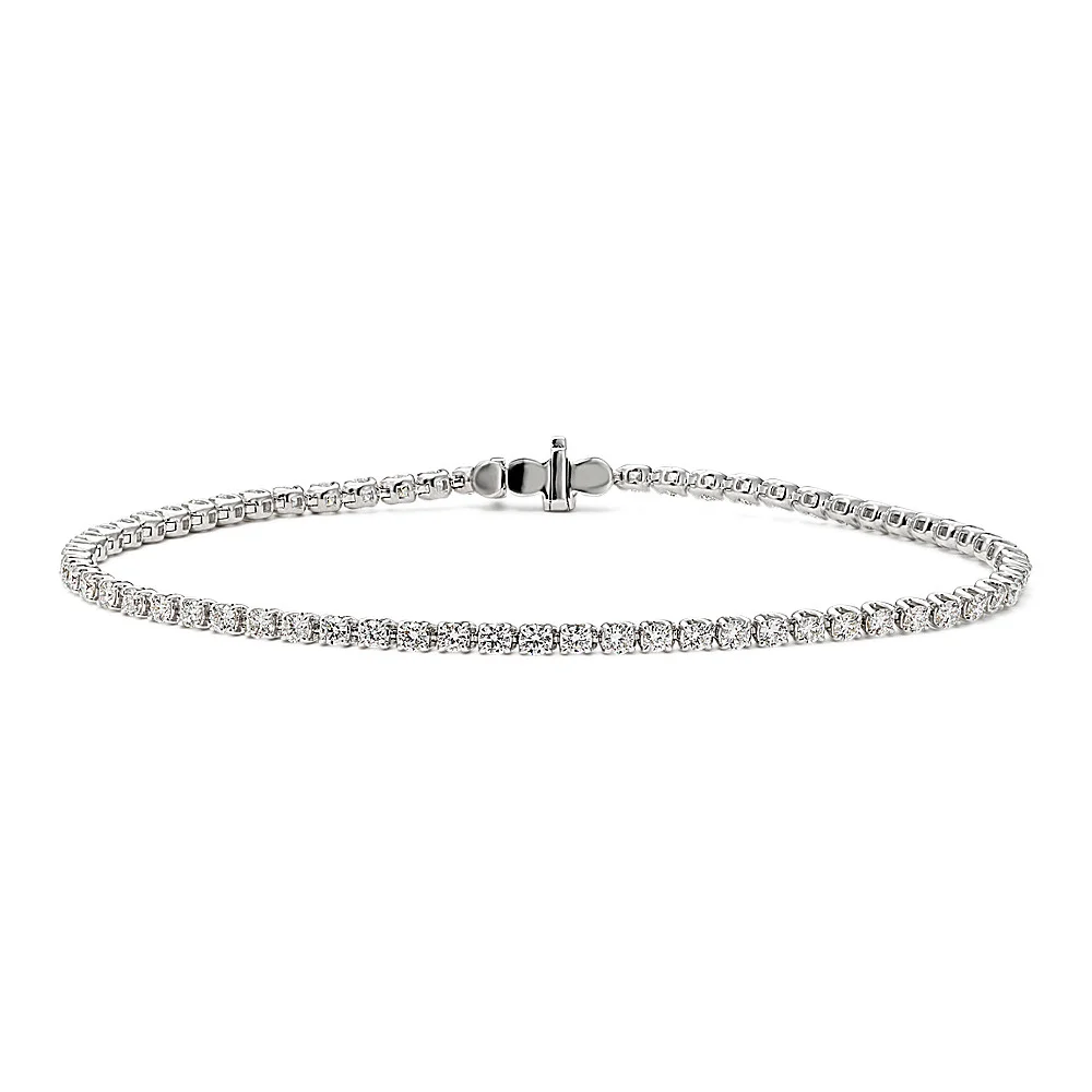Shane Co. Lab Grown Diamond Tennis Bracelet