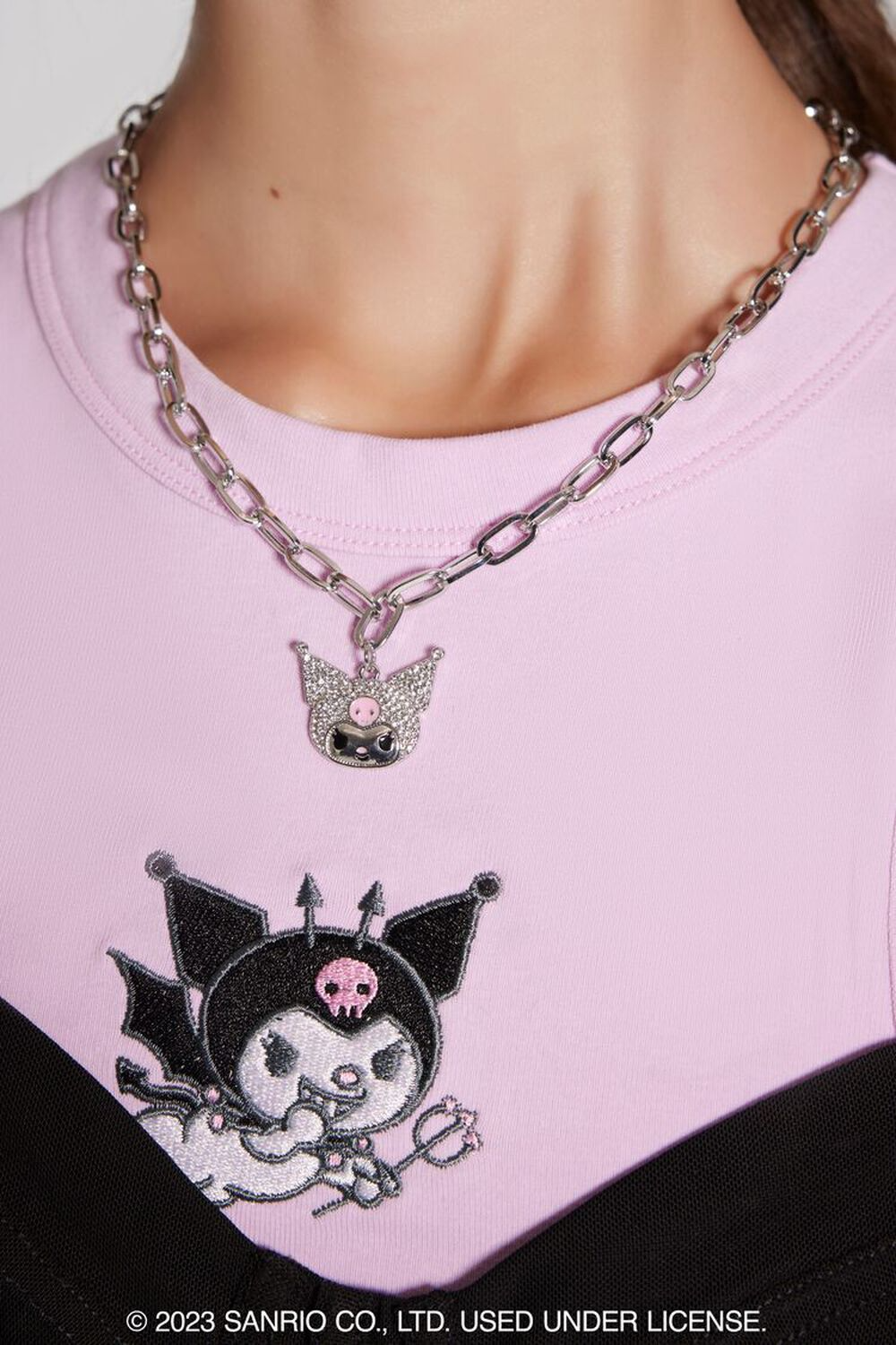 Forever21 + Kuromi Rhinestone Necklace