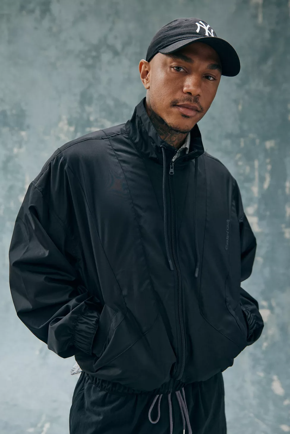 Standard Cloth + Paneled Track Jacket