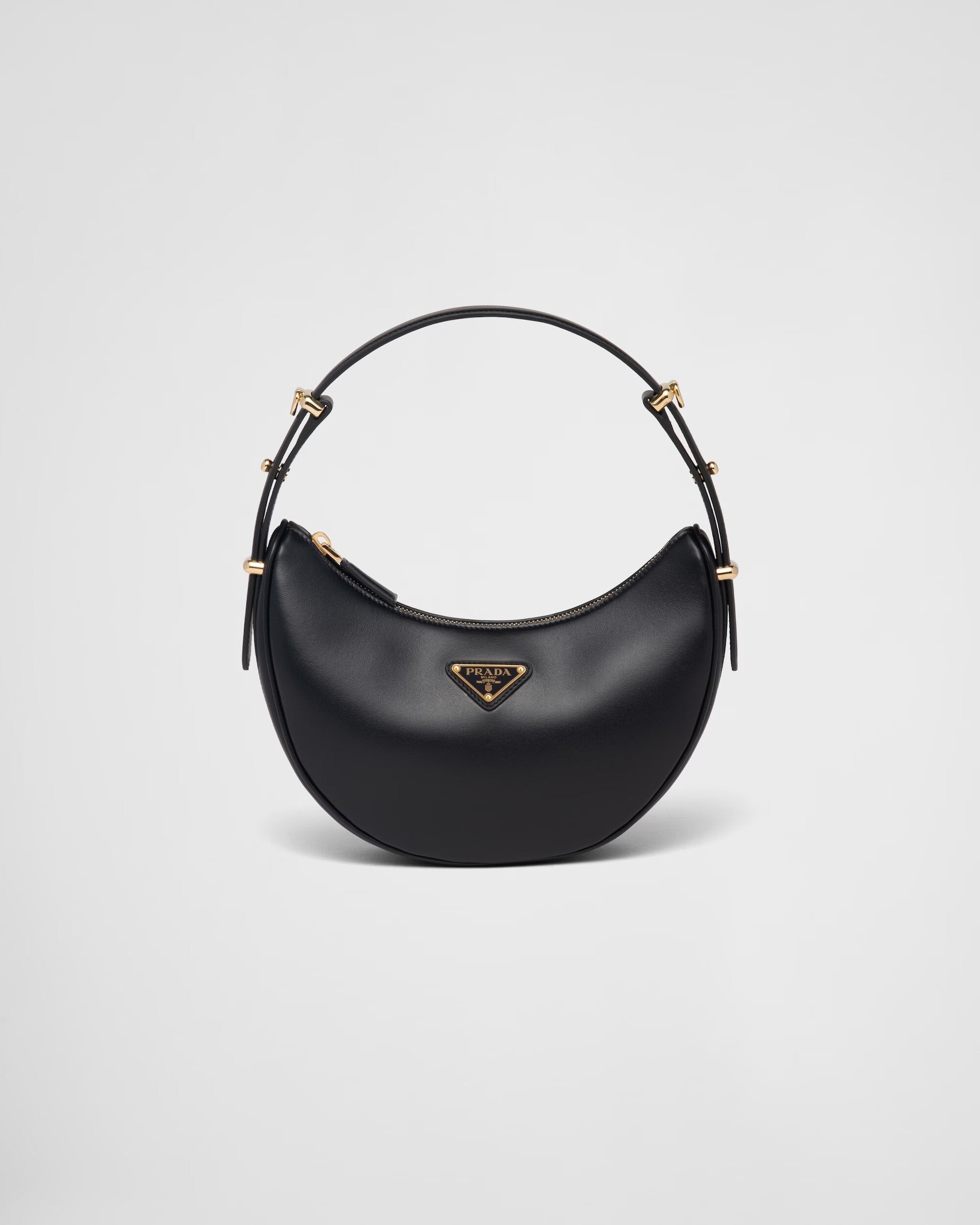 NEW Prada Black Cleo Leather Hobo Shoulder Bag at 1stDibs