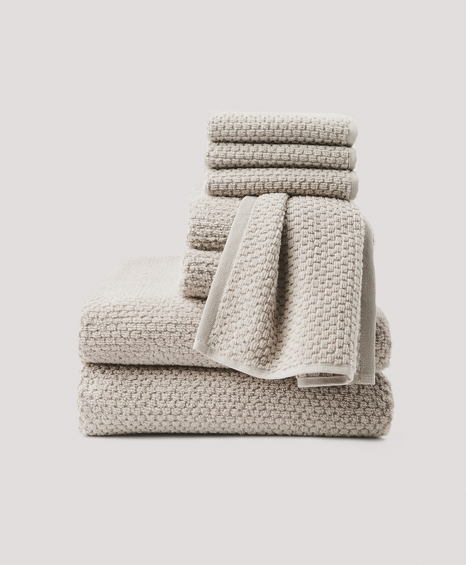 Ugg + Ribbed Bath Towel Collection