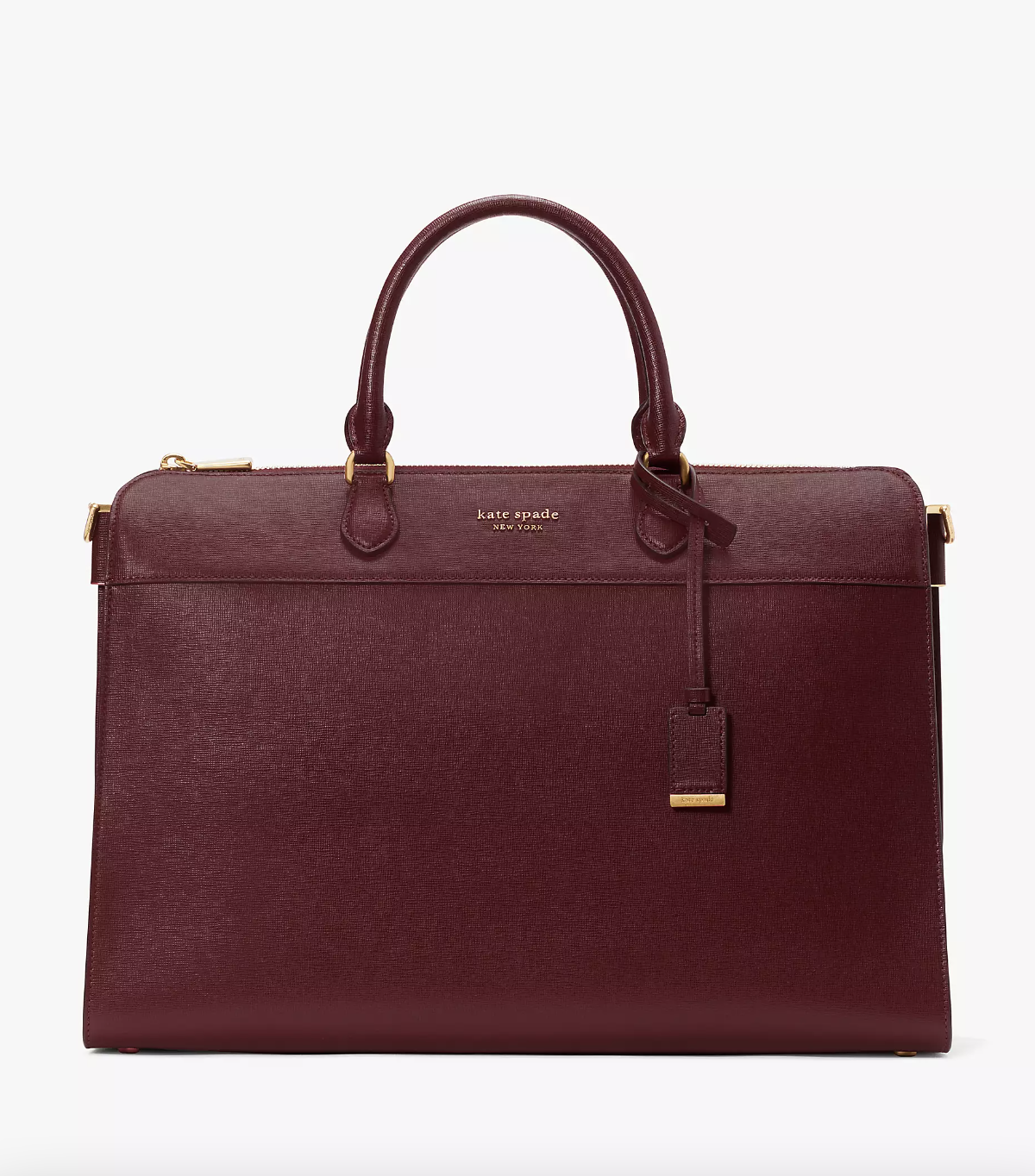 Kate spade burgundy 2025 satchel