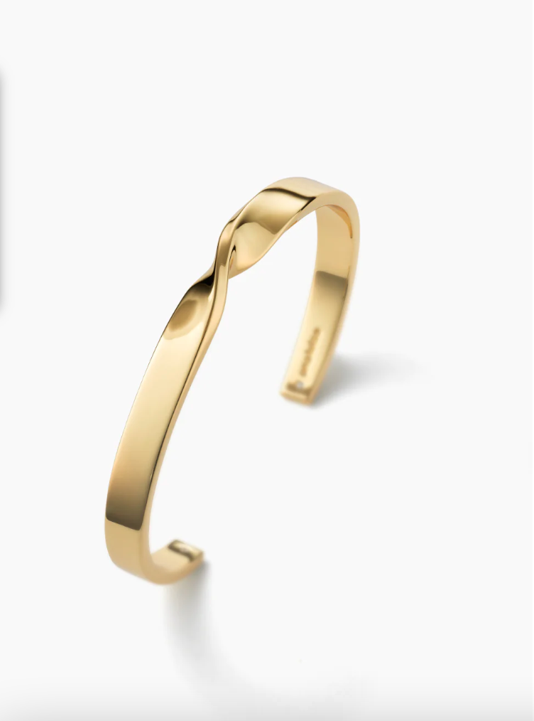 Ana Luisa + Monroe Gold Cuff Bracelet