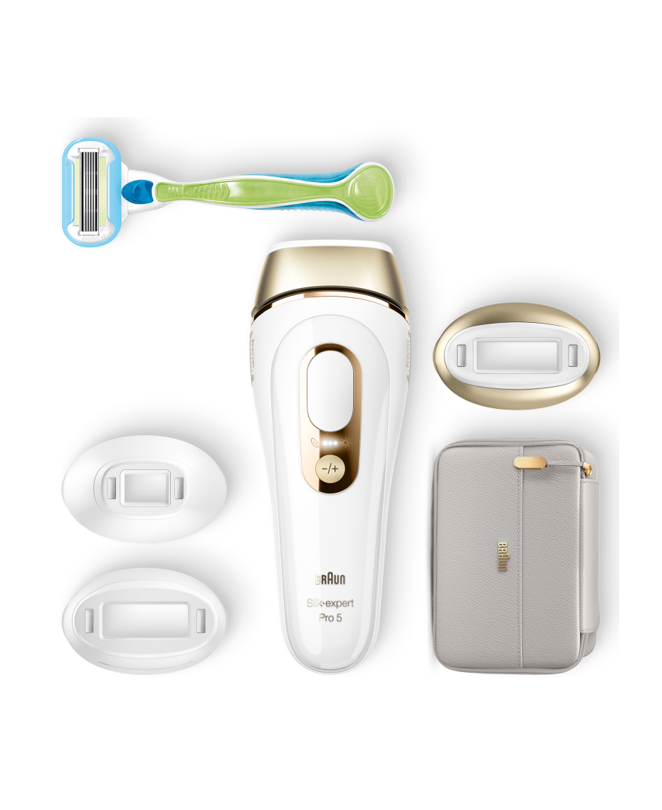 Braun + Silkexpert Pro 5 IPL Long Term Hair Removal Device