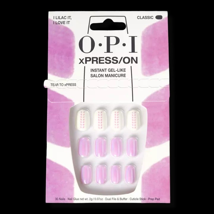 OPI + xPRESS/On Nail Art Press On Nails