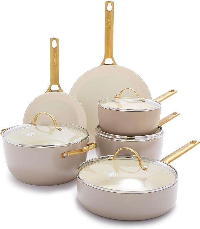 Mayflower Pro Ceramic Nonstick 13-Piece Cookware Set