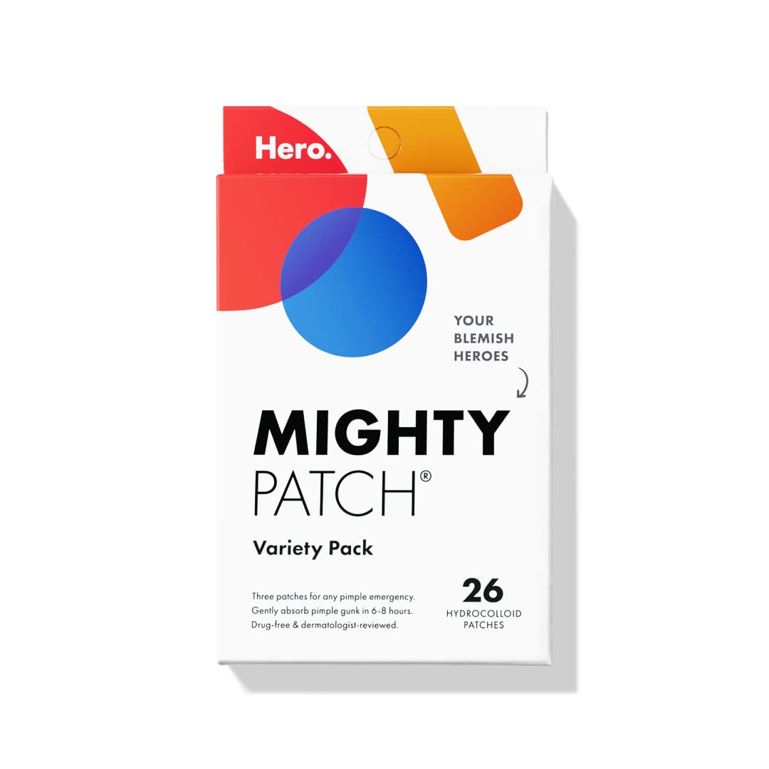 Hero Cosmetics Mighty Patch Acne Pimple Patches, Original, 72