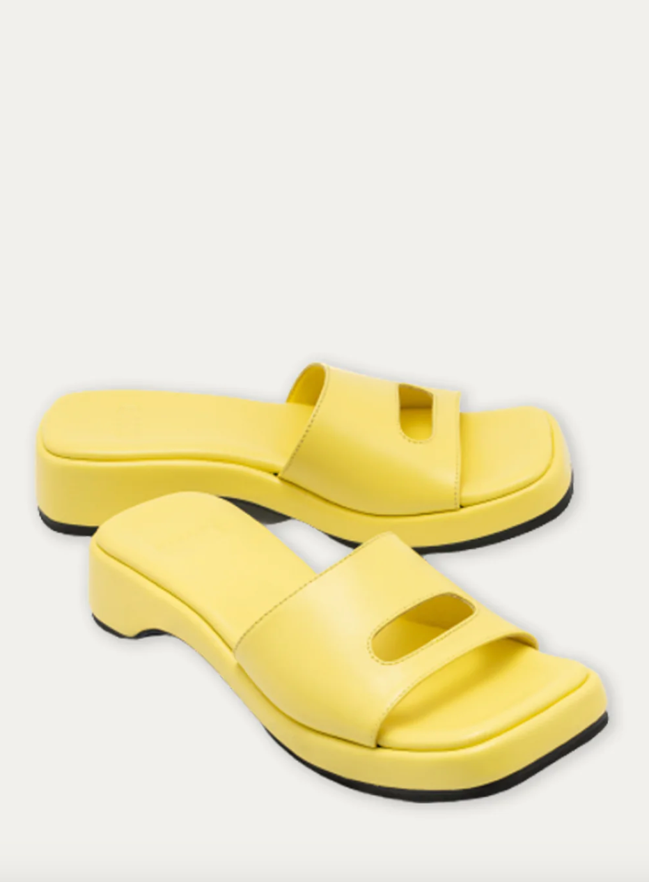 Suku Home + The Yellow Leather Mule