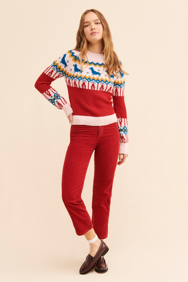 Rachel Antonoff + Oscar Fair Isle Sweater