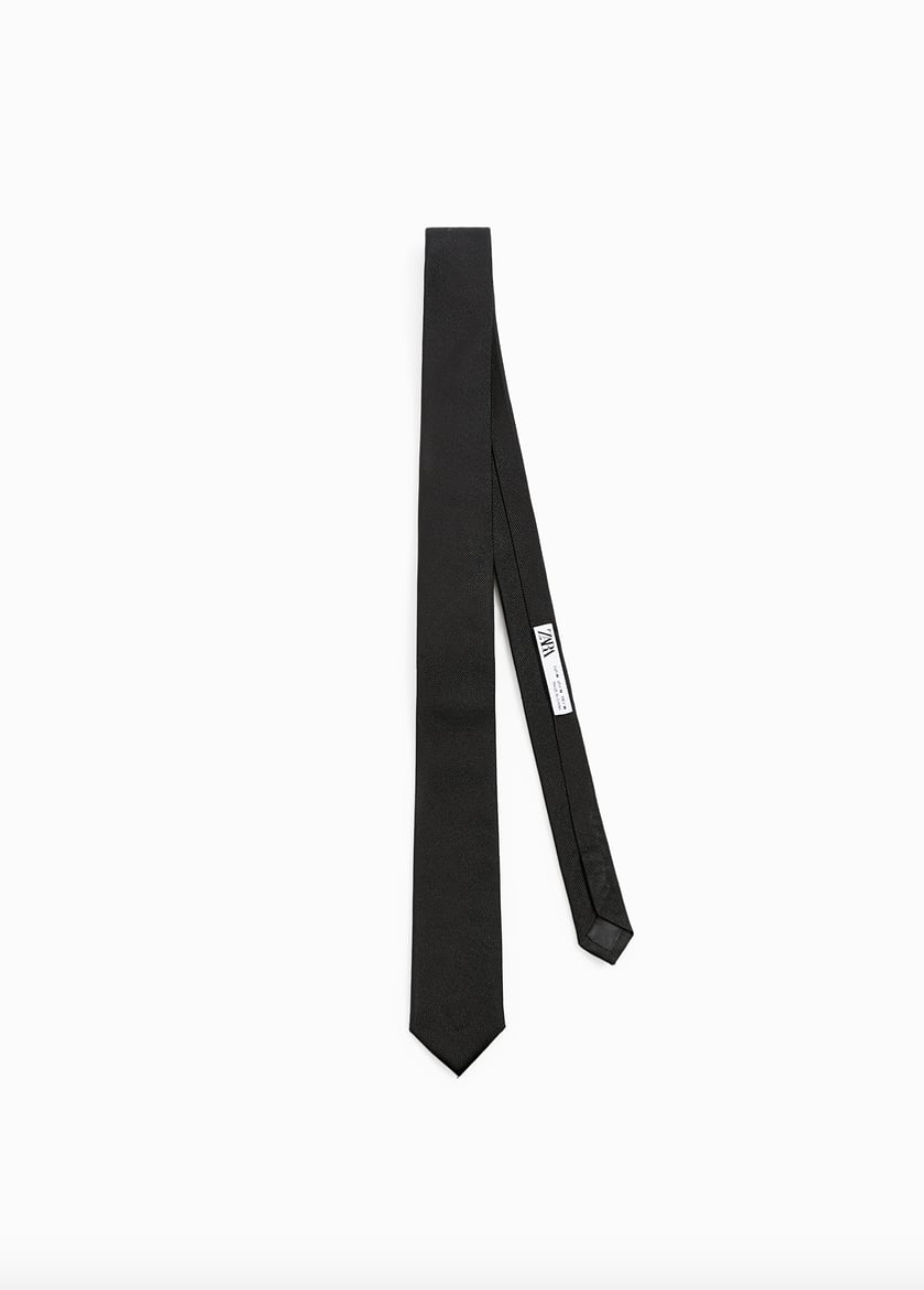 Zara + Basic Skinny Tie