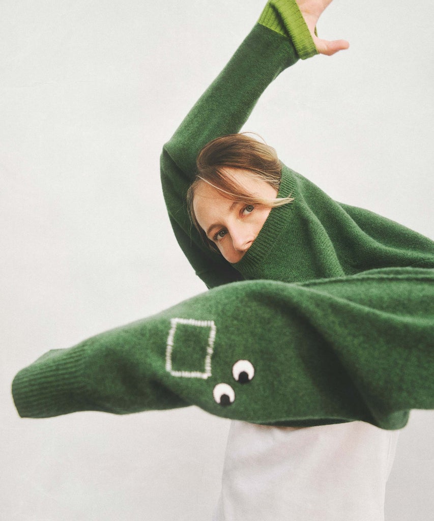 Uniqlo x Anya Hindmarch Collab Features Eye-Catching Winter Knits