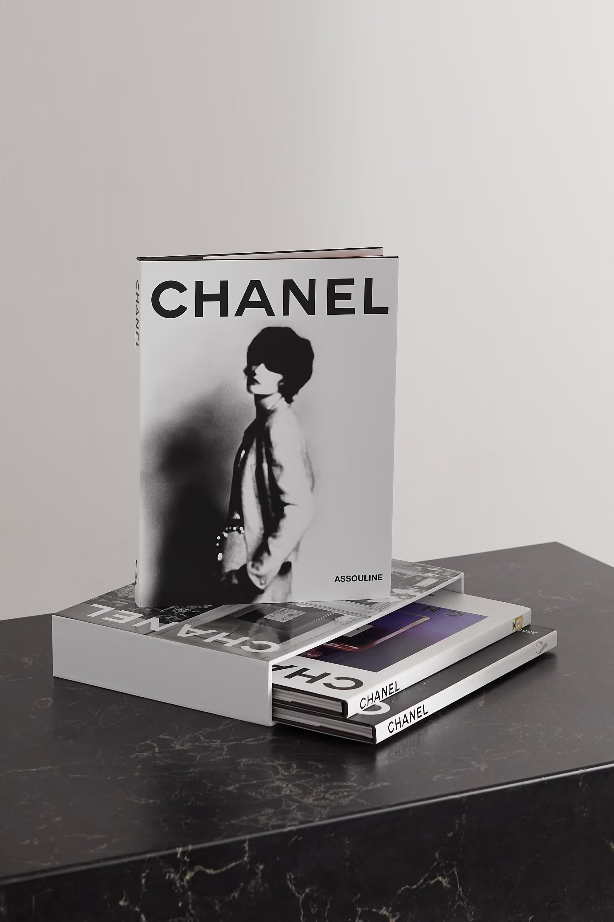 ASSOULINE Chanel set of three hardcover books