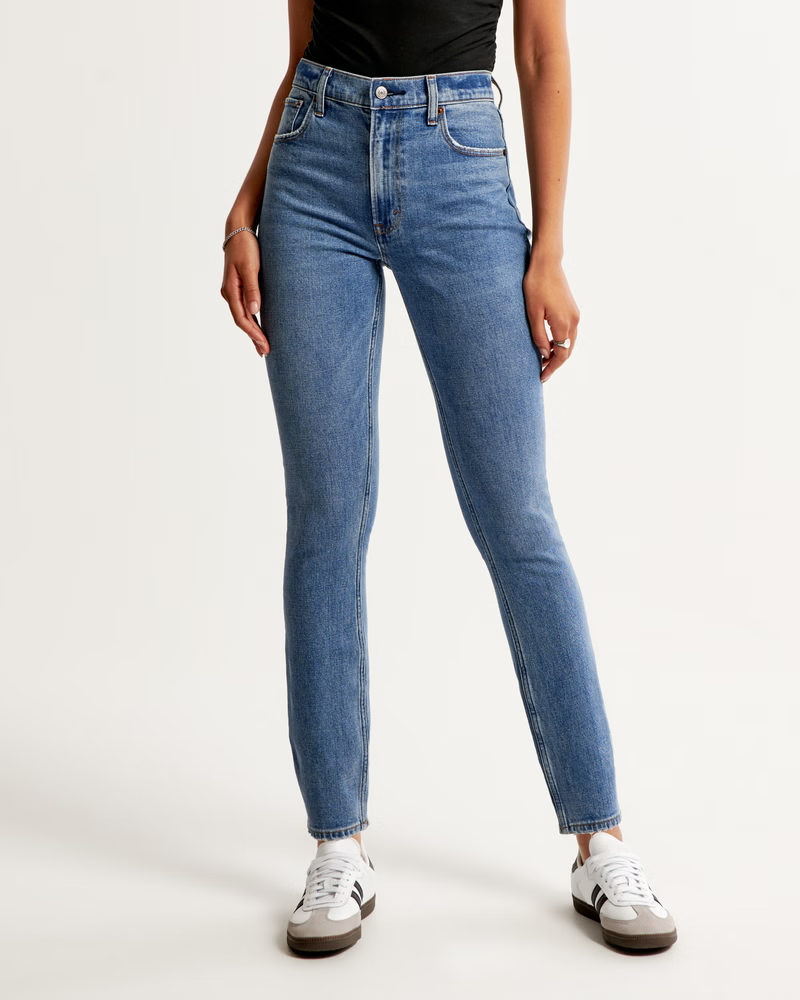 Abercrombie & Fitch + High Rise Skinny Jean