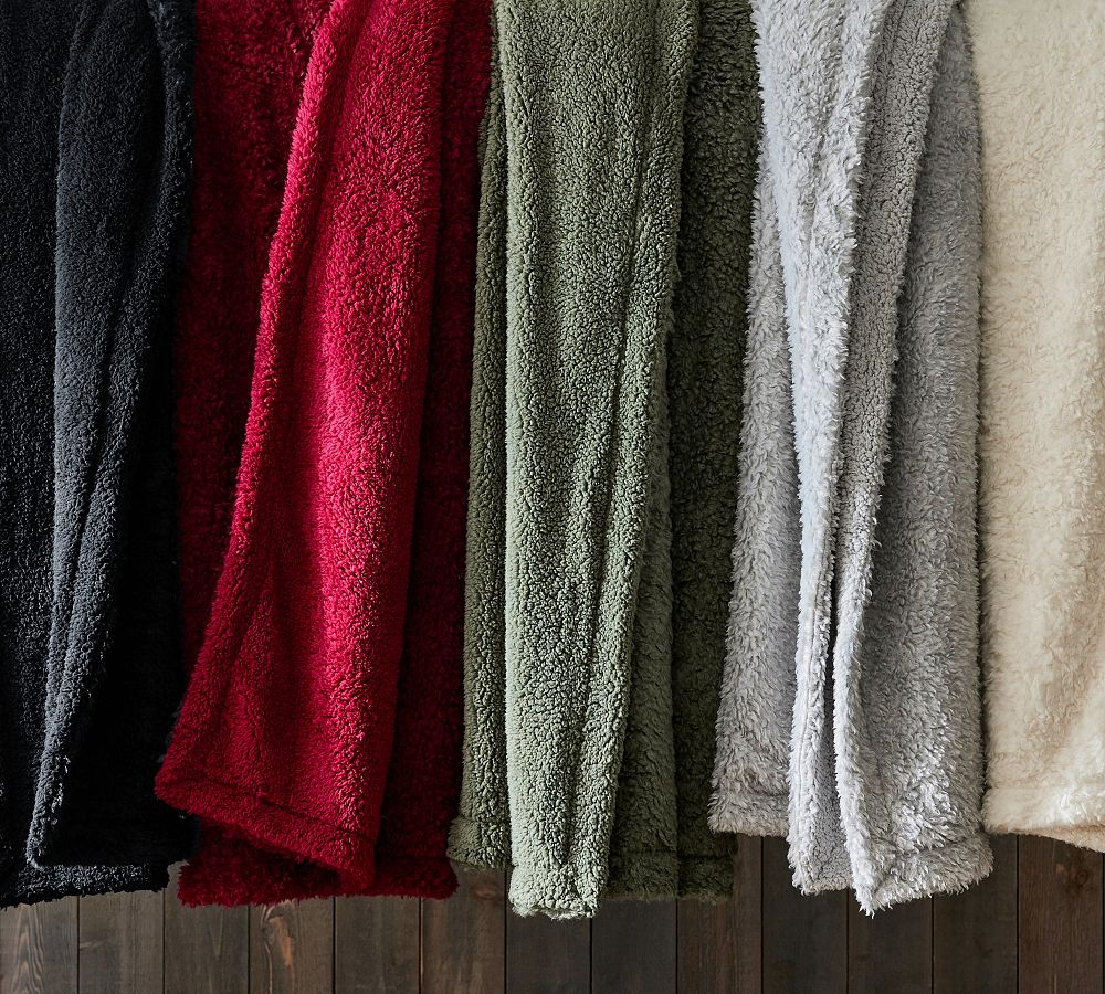 Pottery Barn + Fireside Cozy Reversible Throws