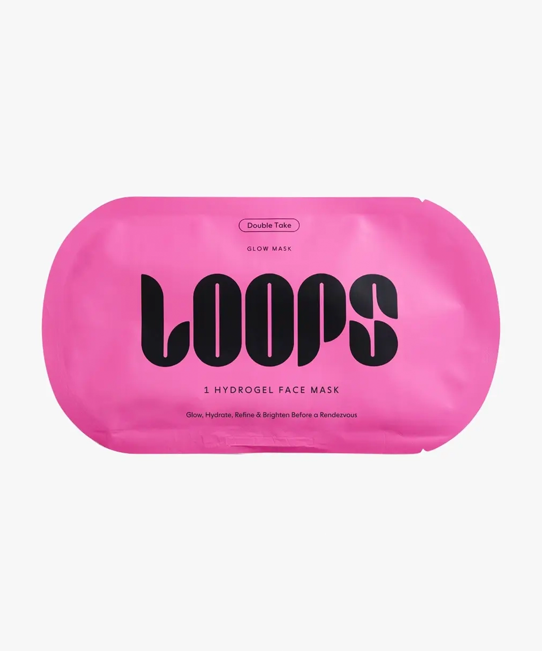 Loops Beauty + Double Take Glow Hydrogel Face Mask