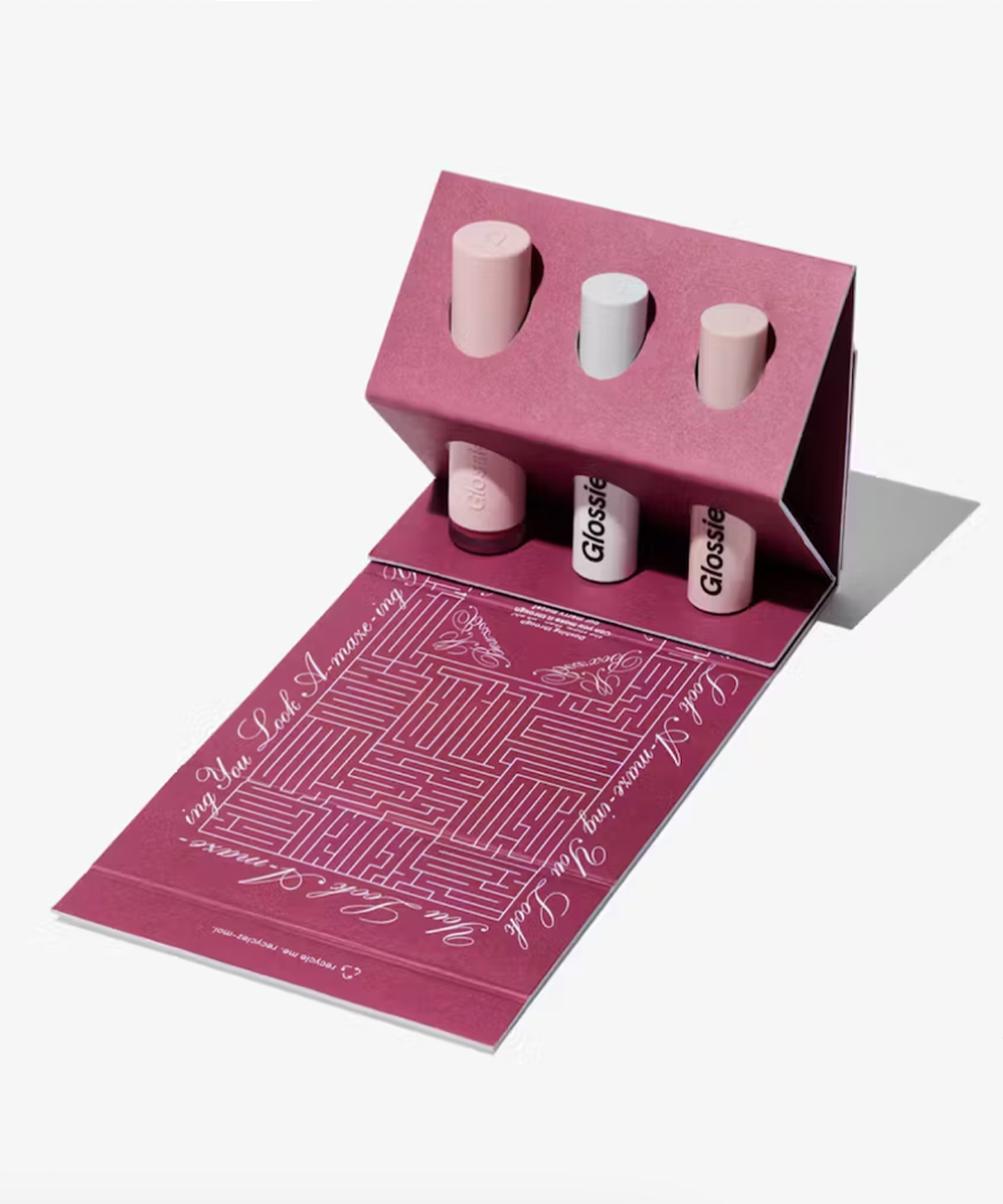 Glossier + Cranberry Lip Trio