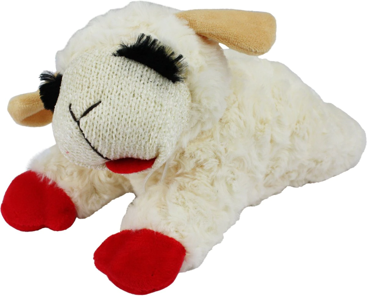 Multipet + Lamb Chop Squeaky Plush Dog Toy