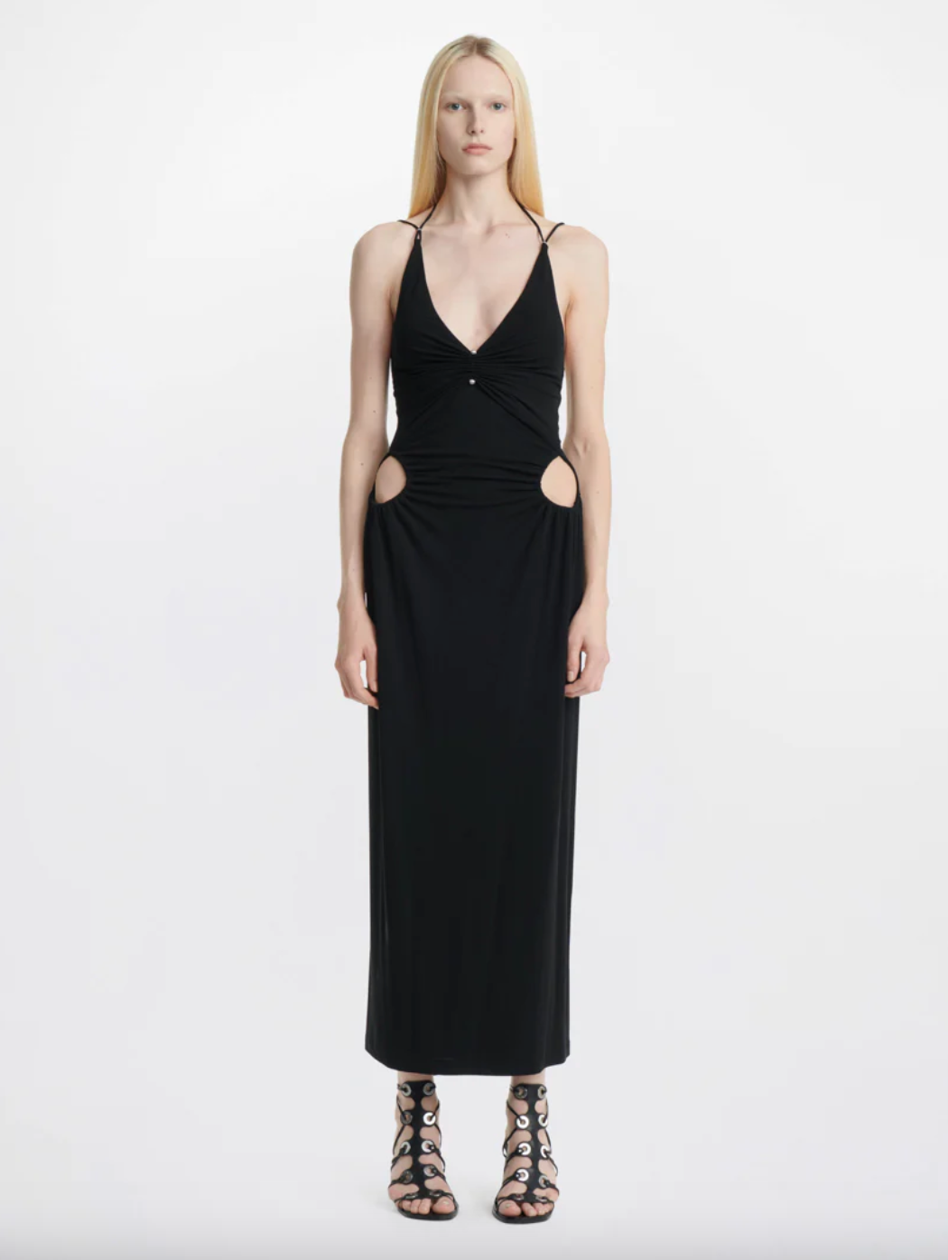 Dion Lee + Rivet Pierced Dress
