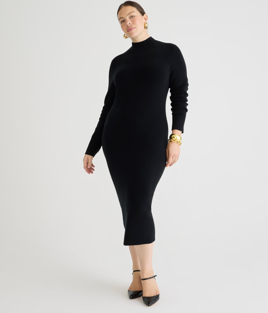 J.Crew + Turtleneck Sweater-Dress