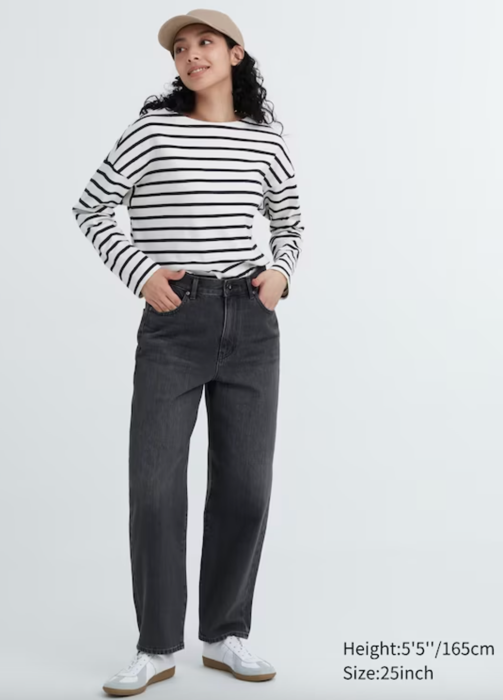 Uniqlo + Wide Tapered Jeans