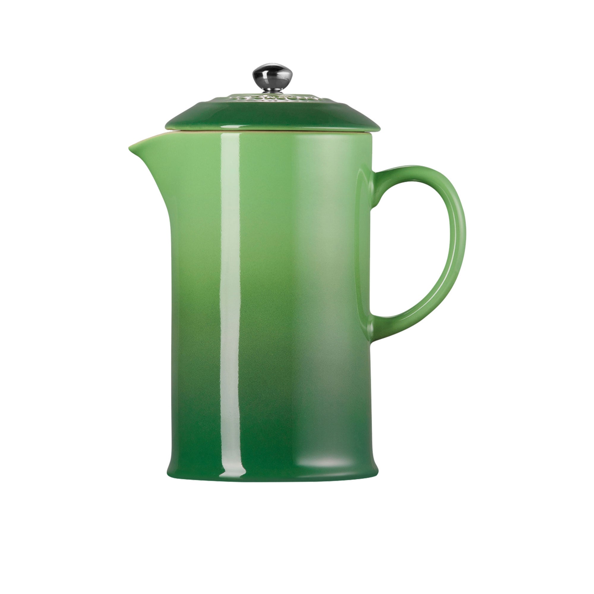 Le Creuset + Le Creuset Stoneware French Press Bamboo Green