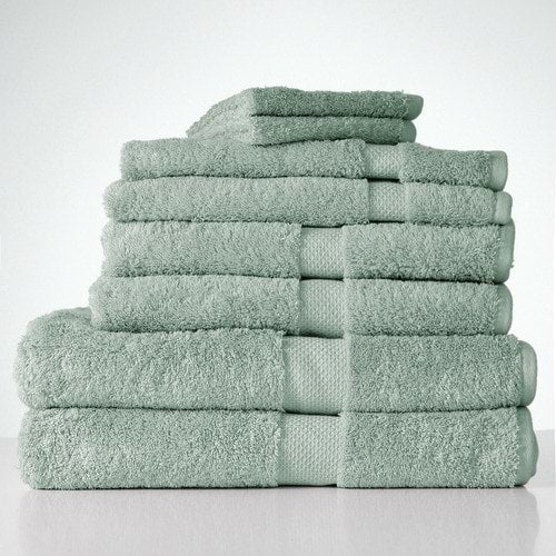 The Company Store Legends Regal Spa Green Solid Egyptian Cotton