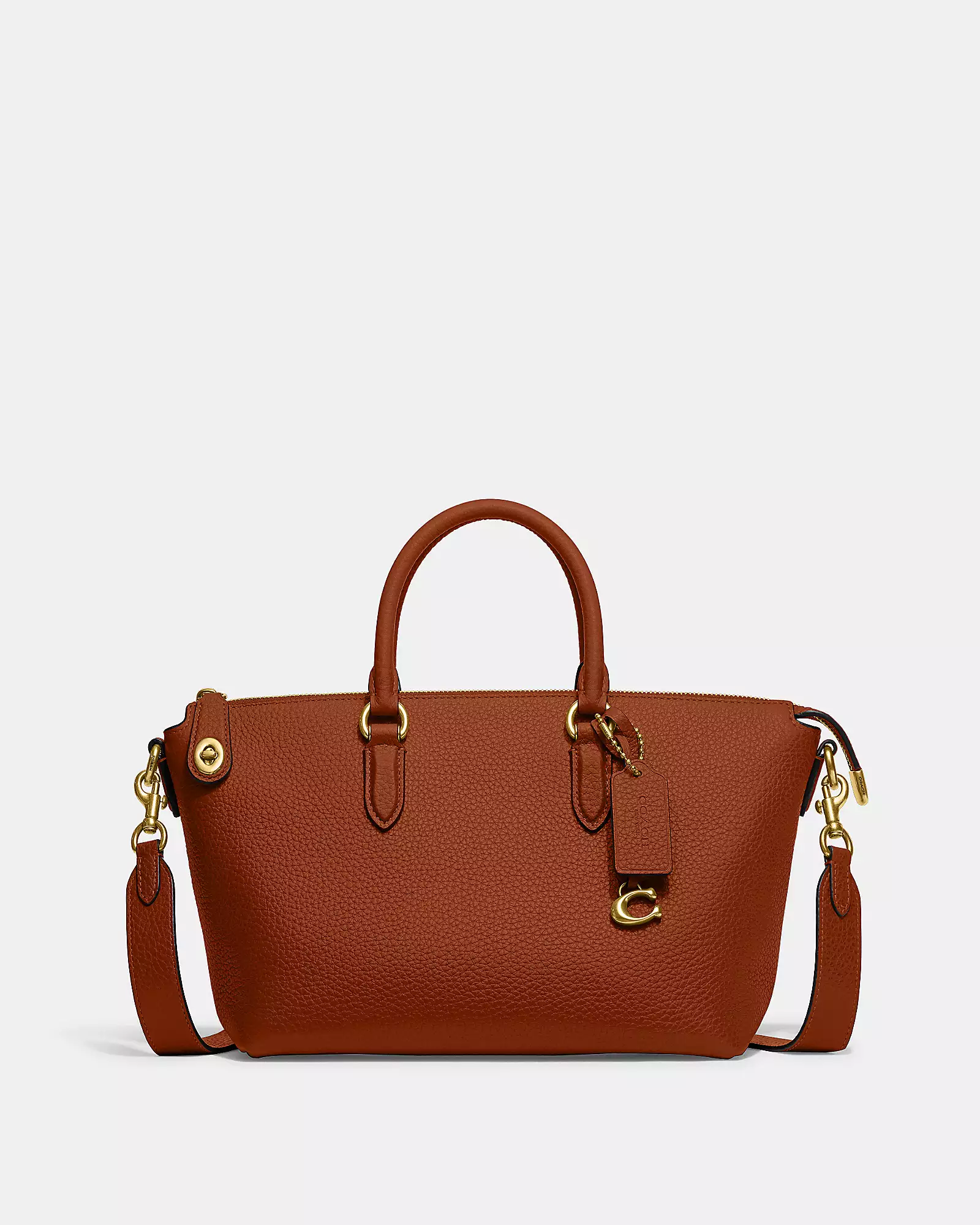 Coach + Heart Bag In Signature Leather