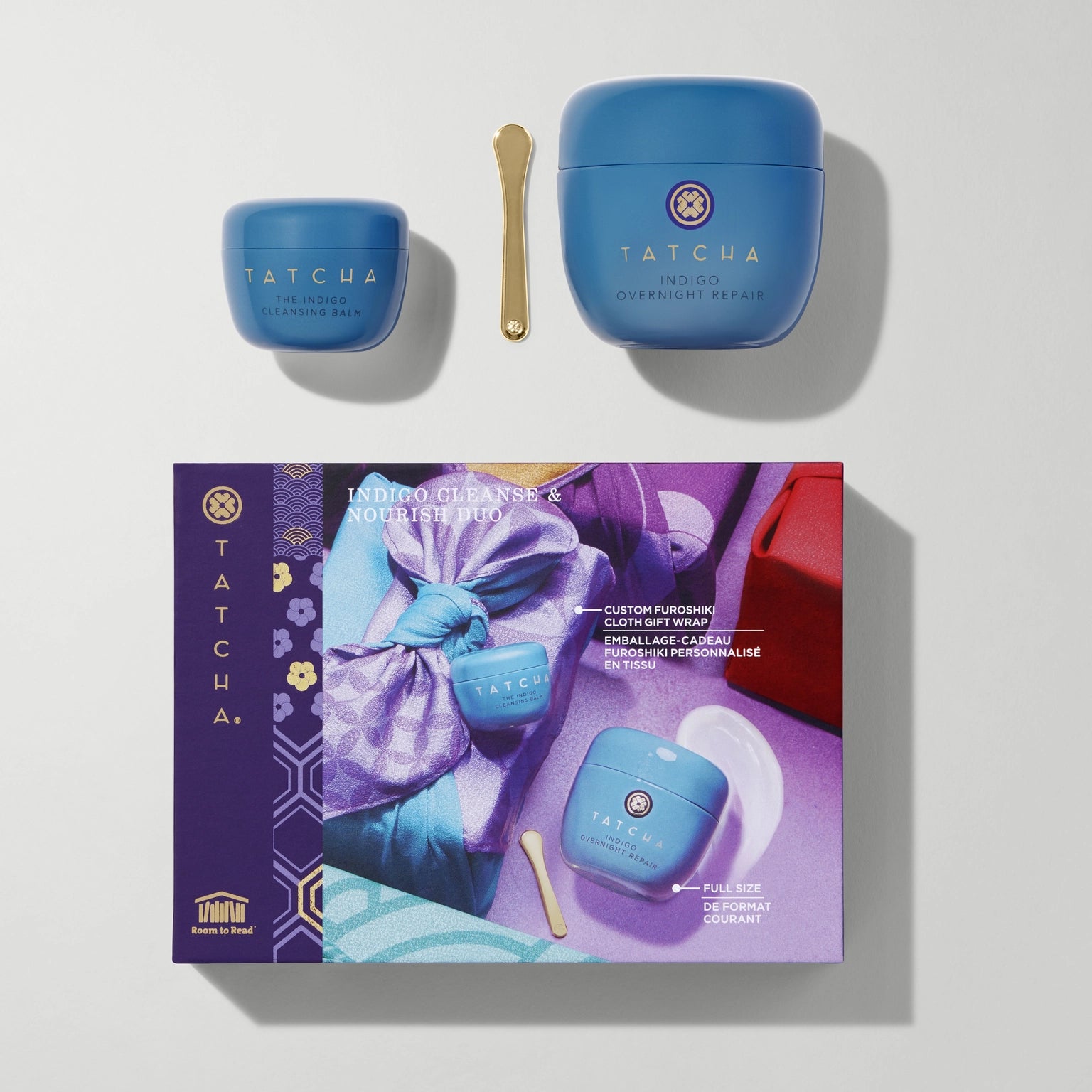 Tatcha + Indigo Cleanse and Nourish Duo