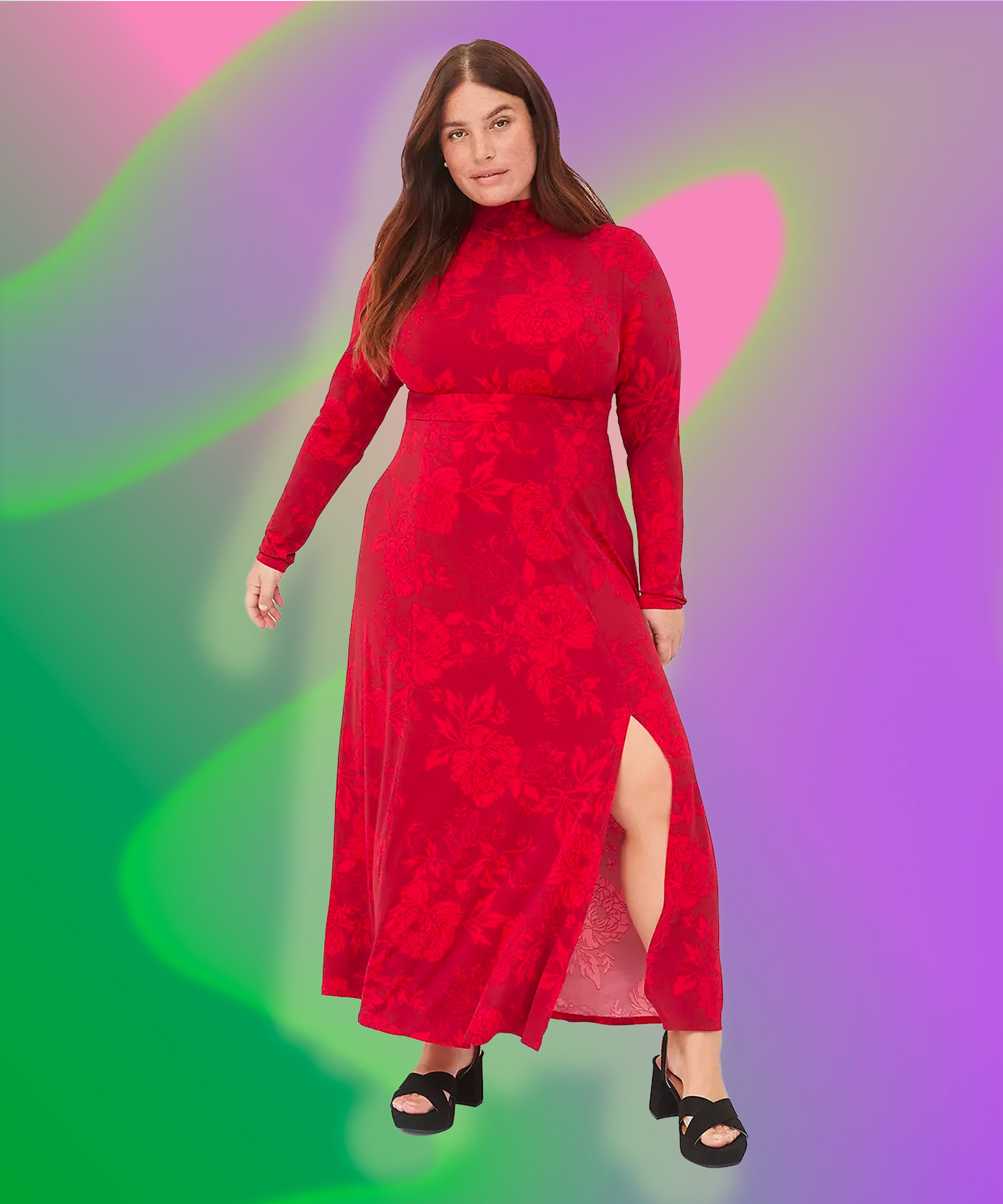 Holiday Dresses for Women 2022 Winter Fashion Plus Size Swing Mini