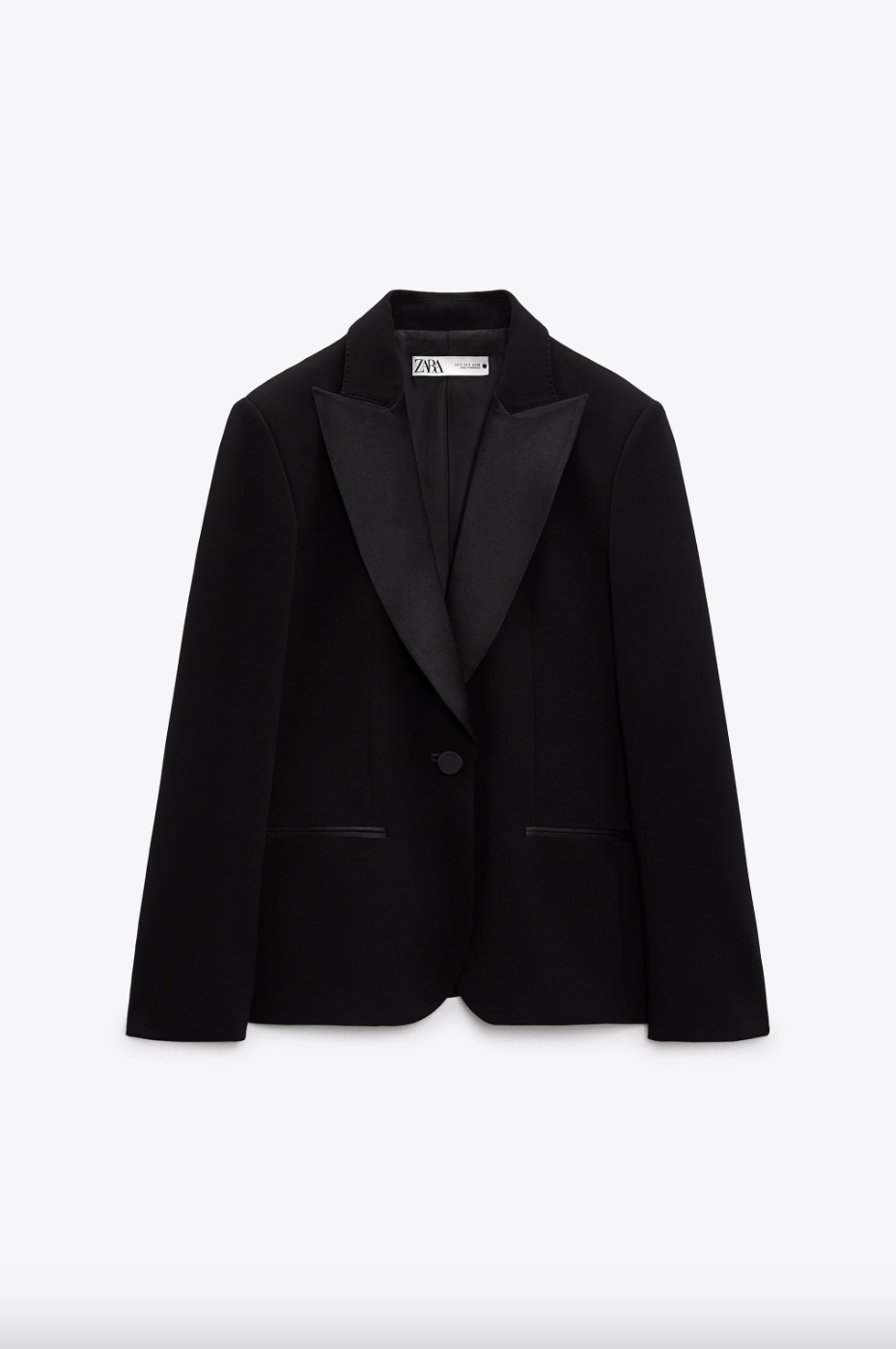 訳あり☆ZARA Shawl Collar Blazer with Belt ZARA NEW SS 2018 Long Blazer With Belt Ecru Belted Jacket