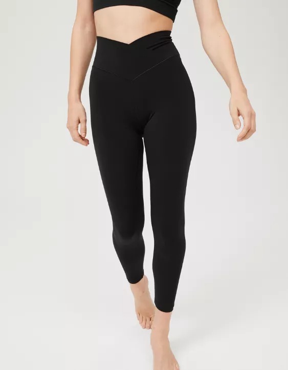 OFFLINE by Aerie + Real Me High Waisted Crossover Legging