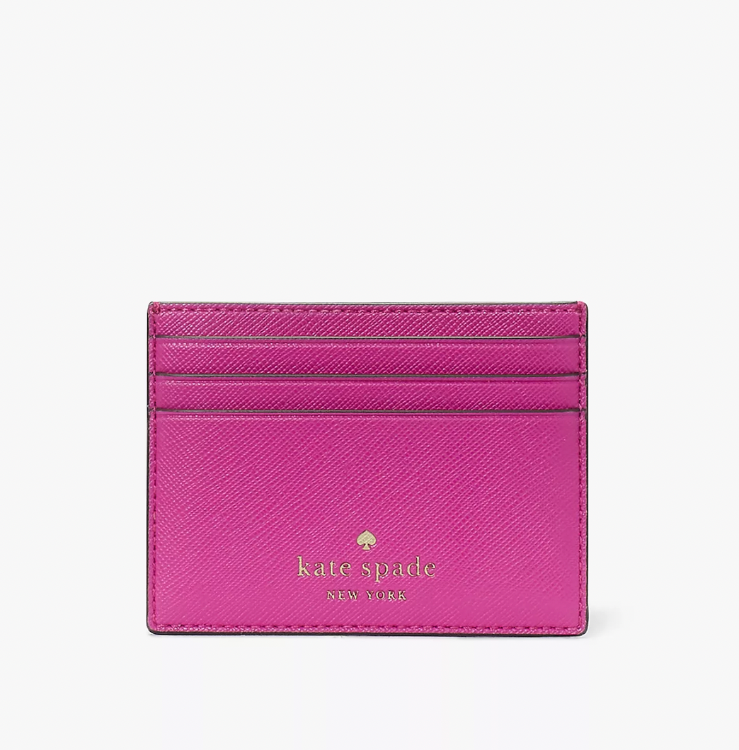 Kate Spade Outlet + Dragon Printed Medium Compact Bifold Wallet
