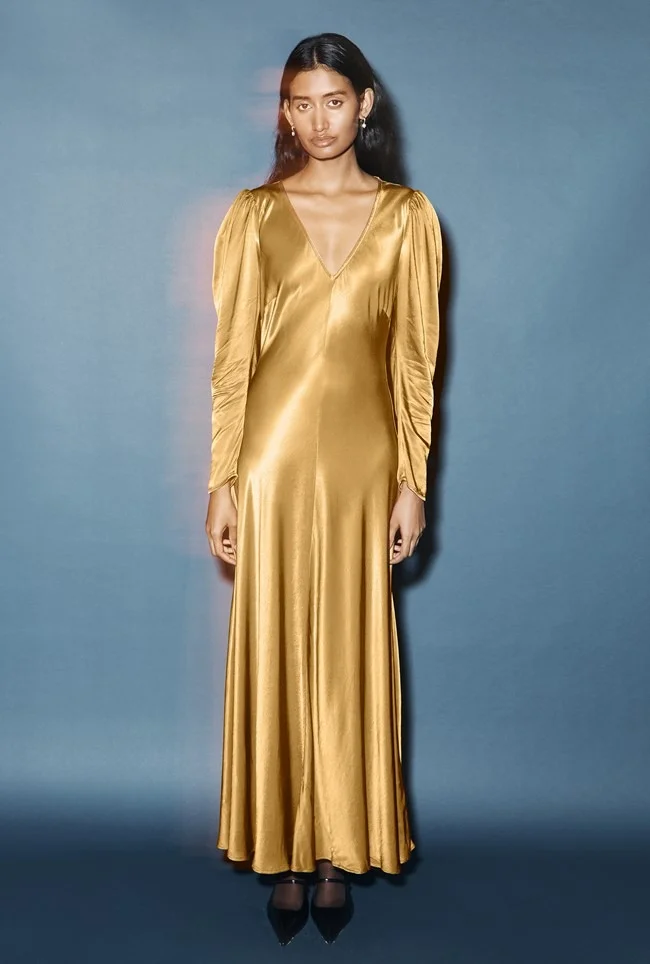 Ghost satin dress 2025