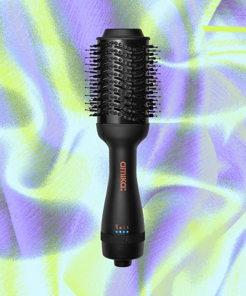 I Swear By Amika’s Dryer Brush For The Sleekest At-Home Blowout