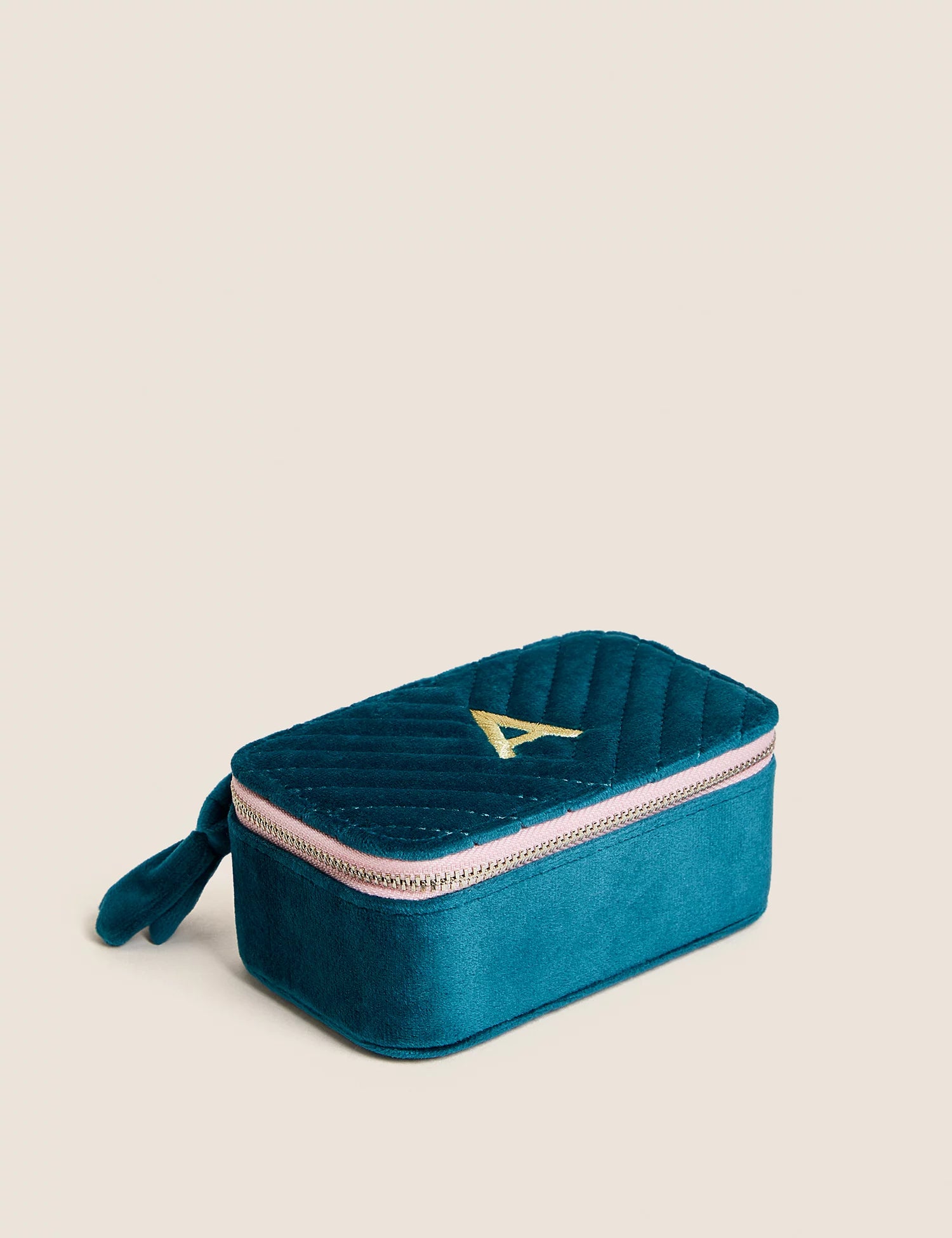 Marks & Spencer Alphabet Velvet Jewellery Box