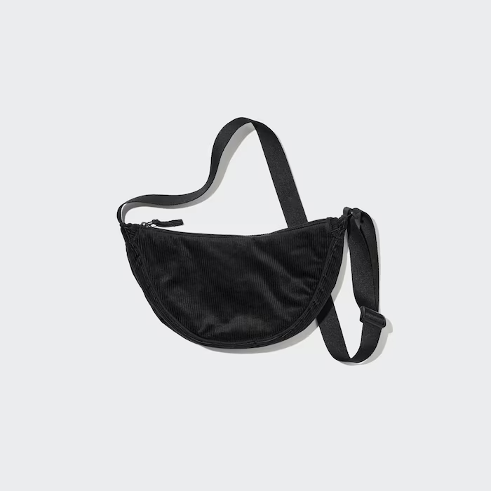 Uniqlo + Corduroy Round Mini Shoulder Bag