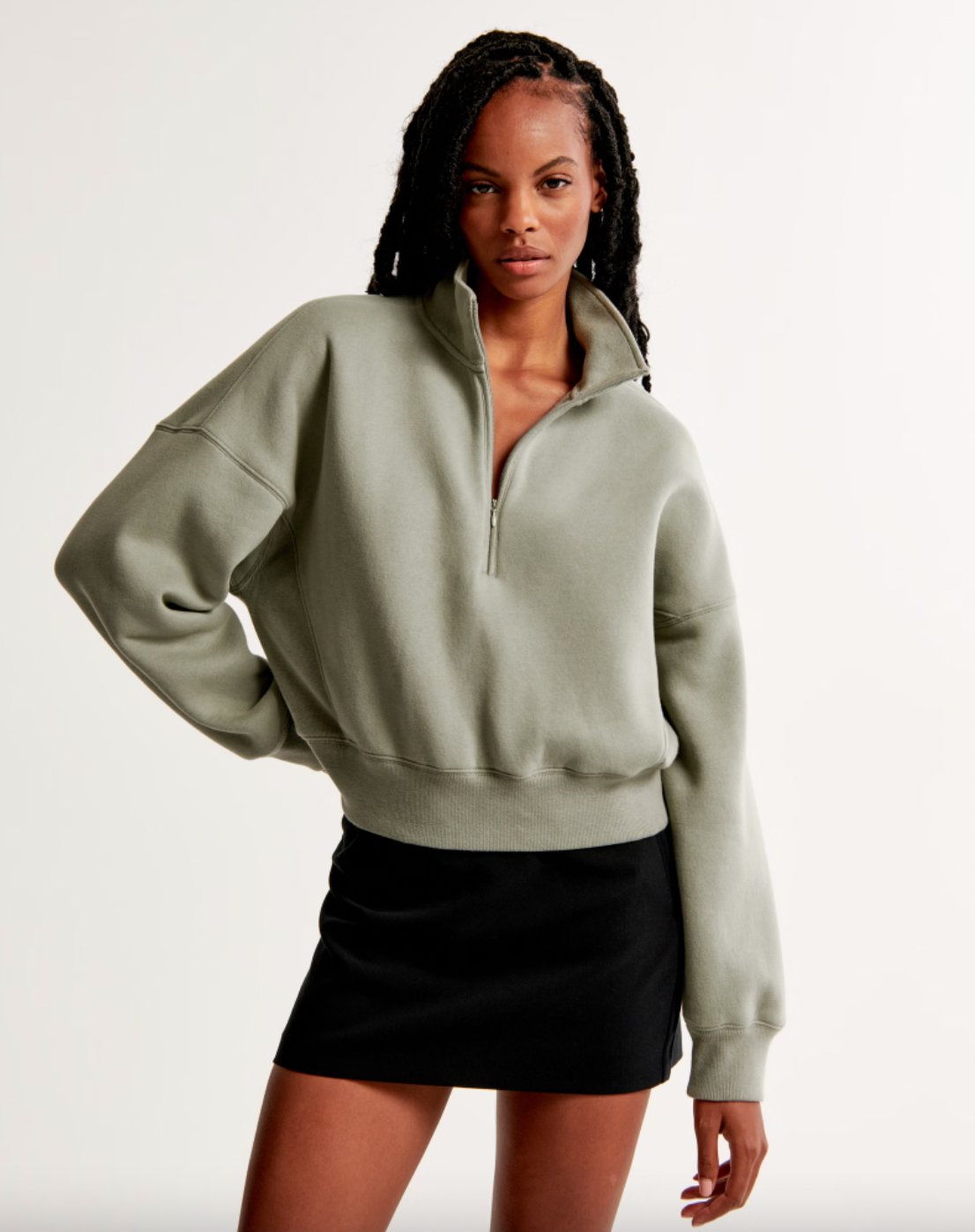 Abercrombie & Fitch + Essential Sunday Half-Zip