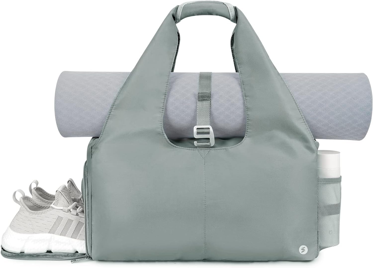 Sportsnew + Gym Bag with Shoes Compartment and Yoga Mat Strap