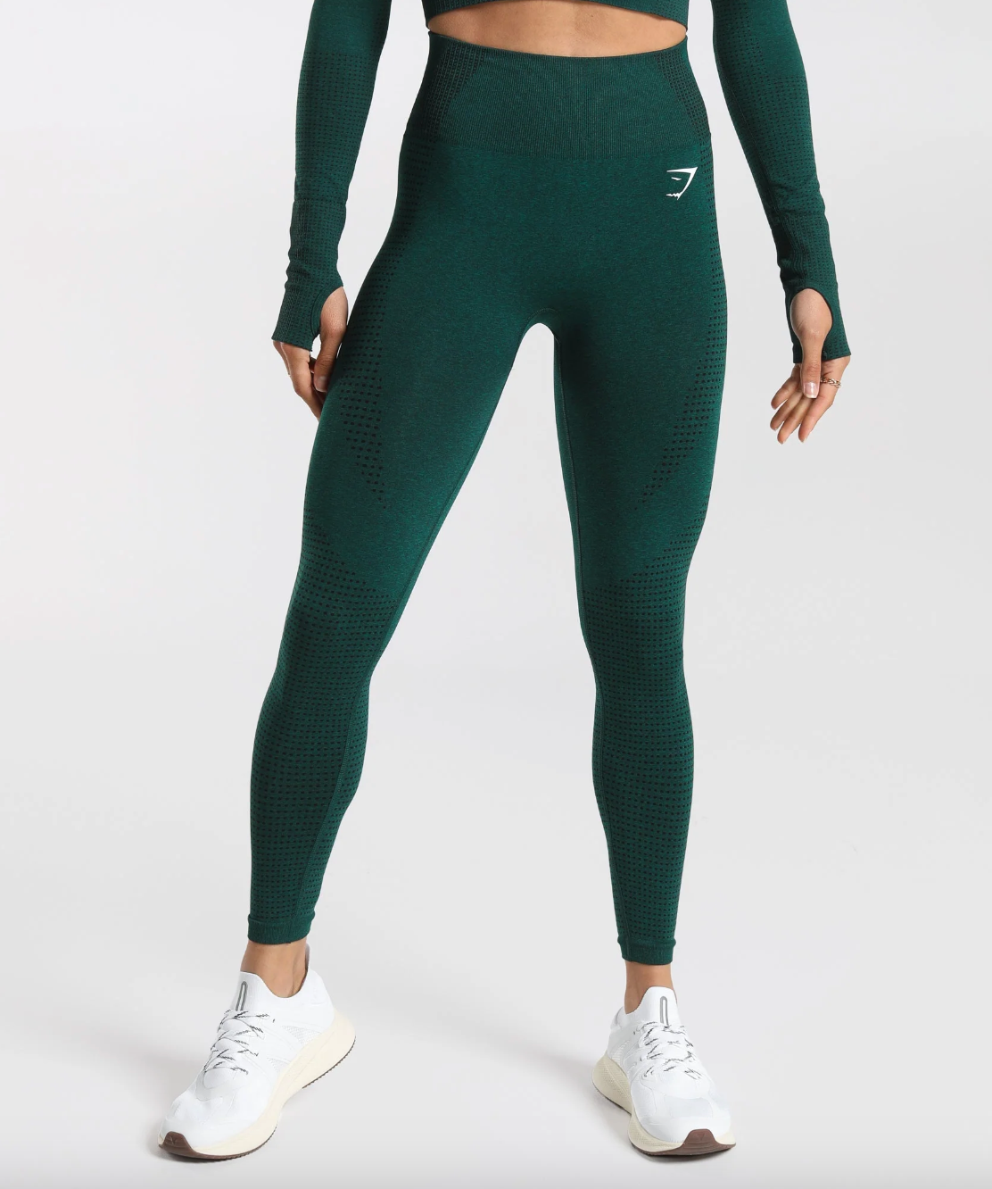 Gymshark Legacy Regular Leggings - Deep Olive Green