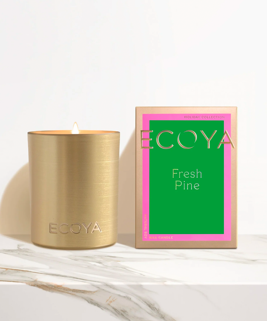 ECOYA + Fresh Pine Goldie Candle