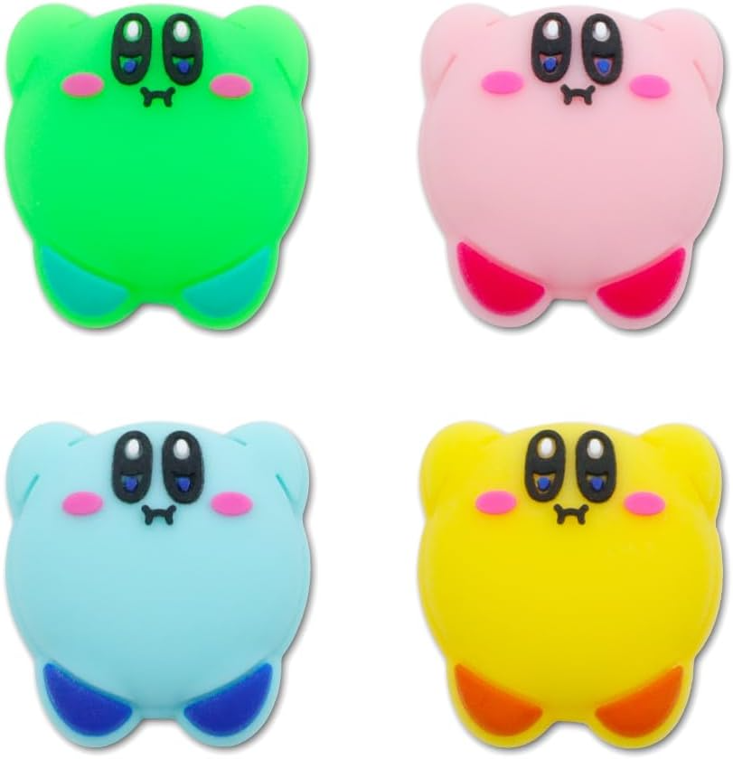 PERFECTSIGHT + Kirby Thumb Grips Caps Joystick for Nintendo Switch