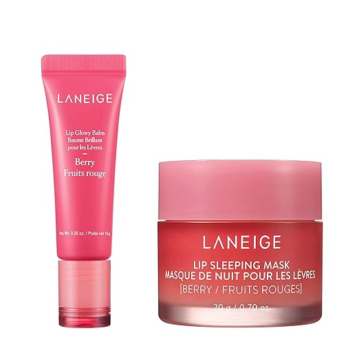Laneige + Lip Sleeping Mask & Lip Glowy Balm Duo