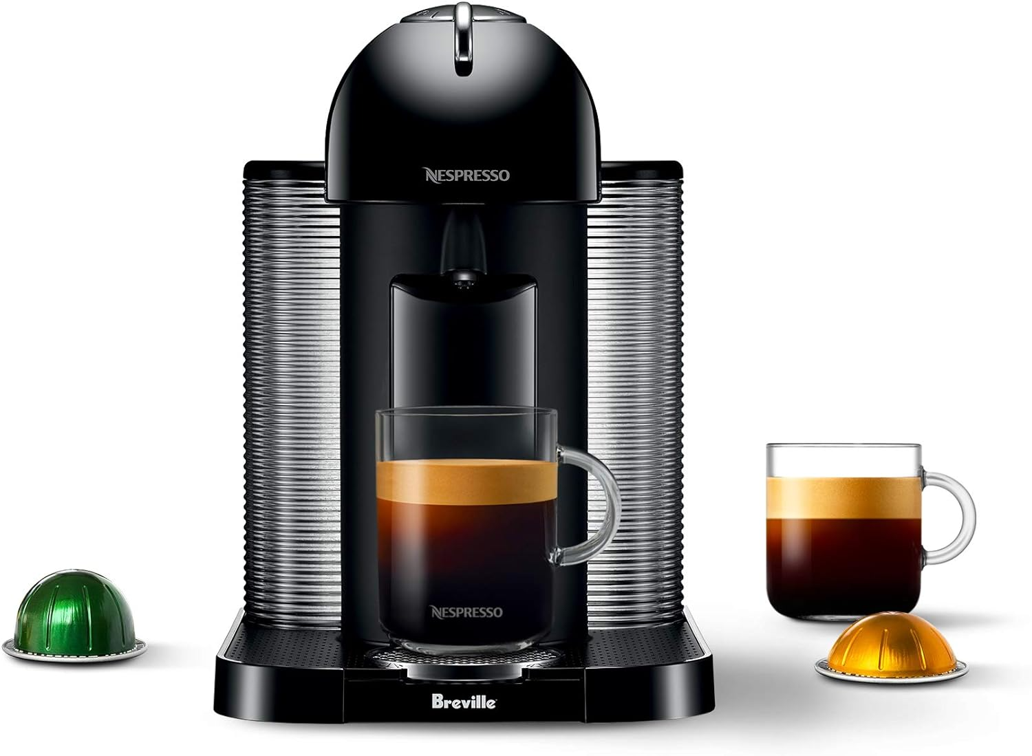 Nespresso Vertuo Next Coffee and Espresso Machine by De'Longhi -With  Frother