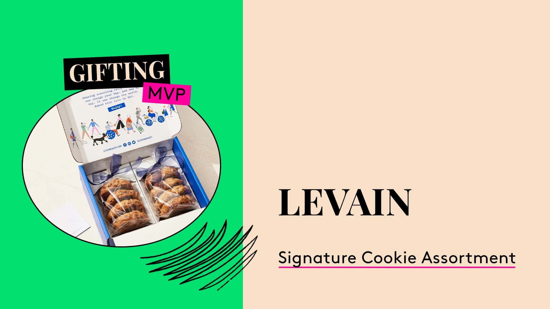 Gifting MVP.
Levain Signature Cookie Assortment.