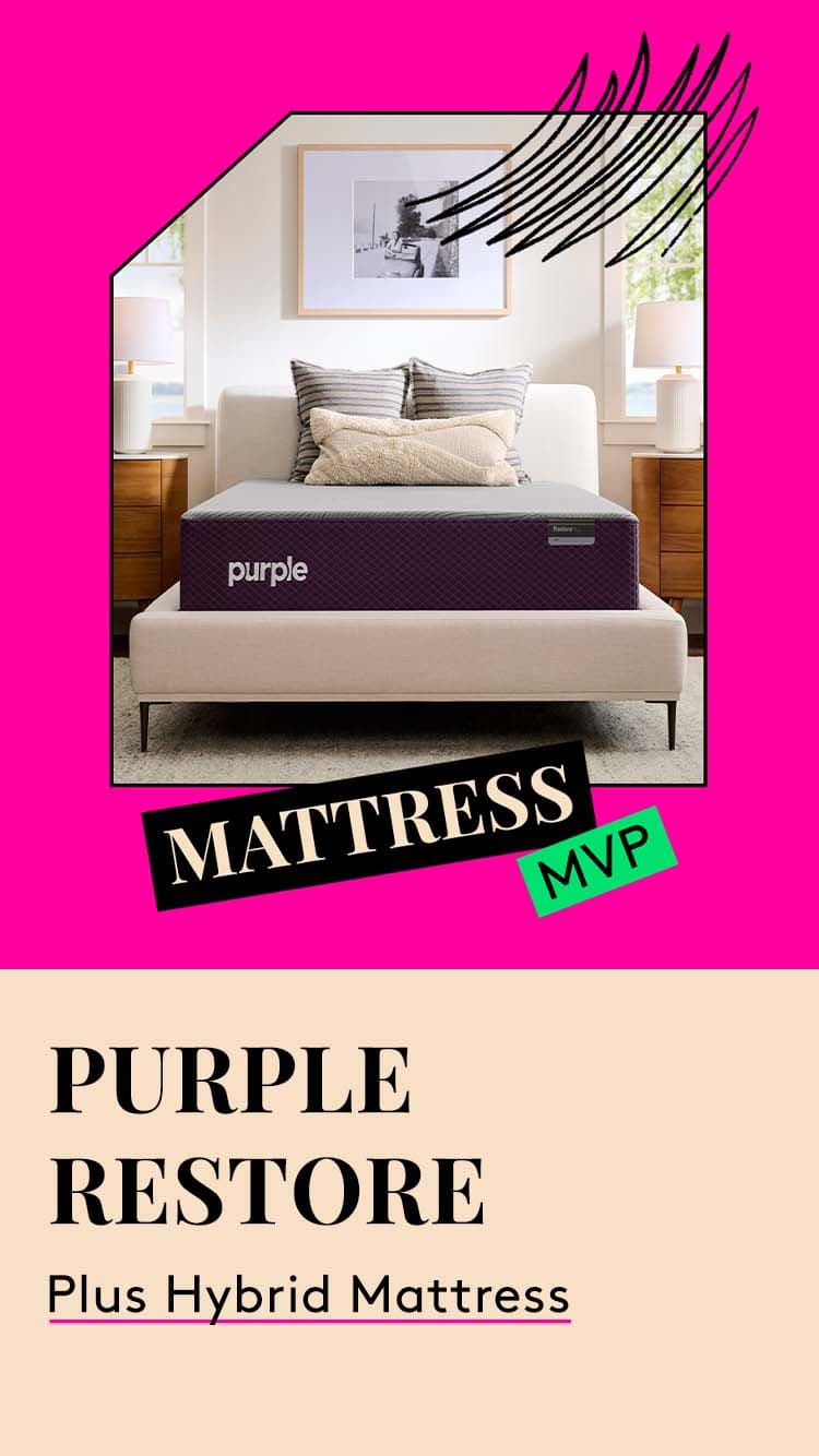 Mattress MVP. Purple RestorePlus Hybrid Mattress.