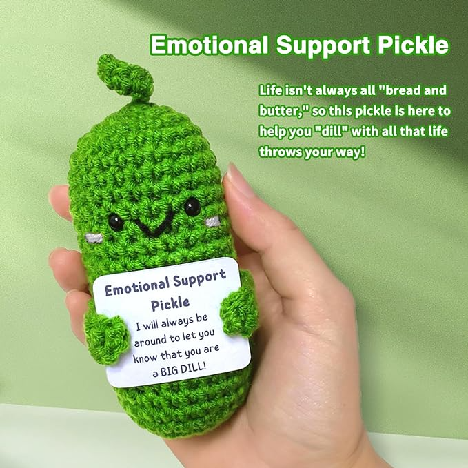 Eiqer + Handmade Emotional Support Pickle
