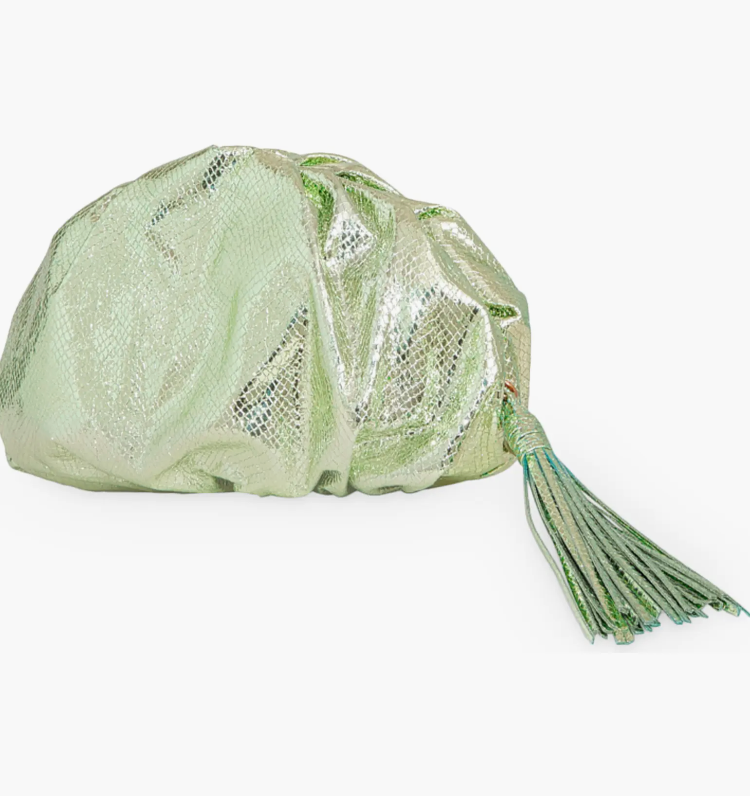 Nordstrom Rack + Ruched Snake Embossed Clutch