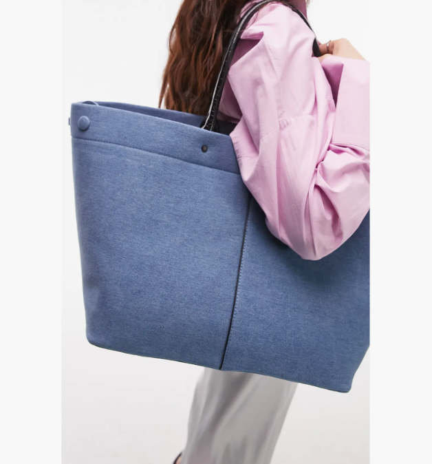 Topshop canvas tote clearance bag